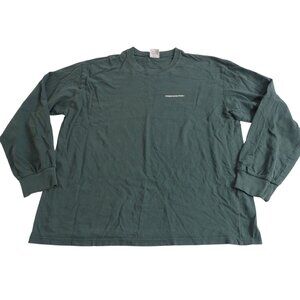 Thisisneverthat Long Sleeve Crewneck T-Shirt Men Size XL Green Casual Classic